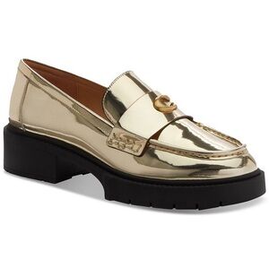 Coach Leah Golden Woman’s Loafers